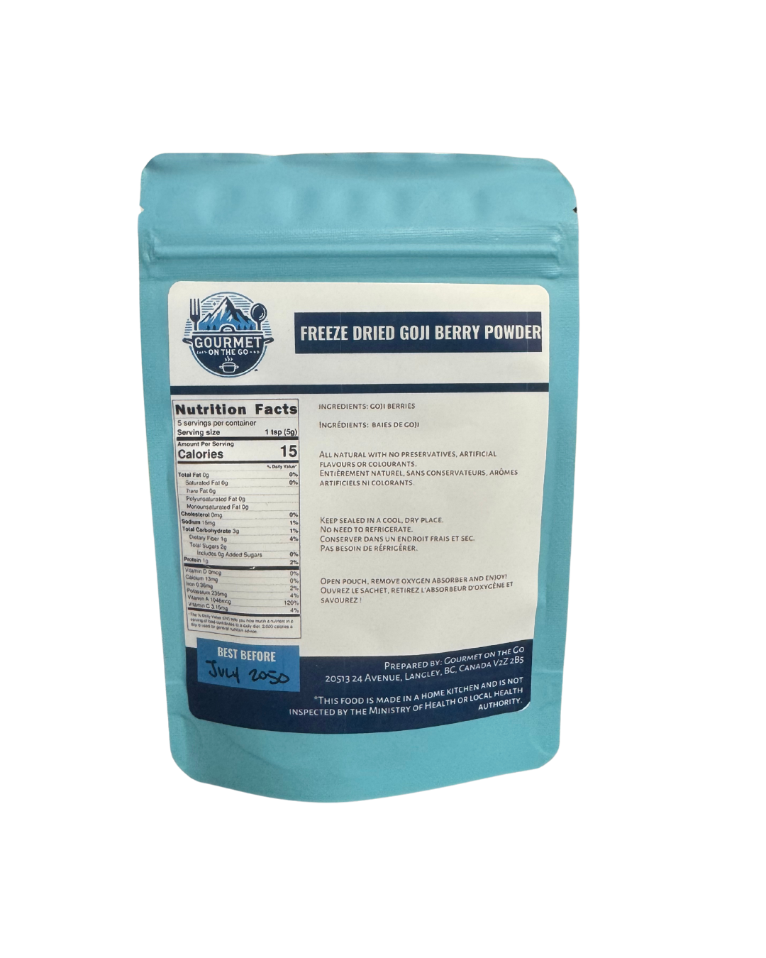 Limited Edition: Freeze Dried Goji Powder