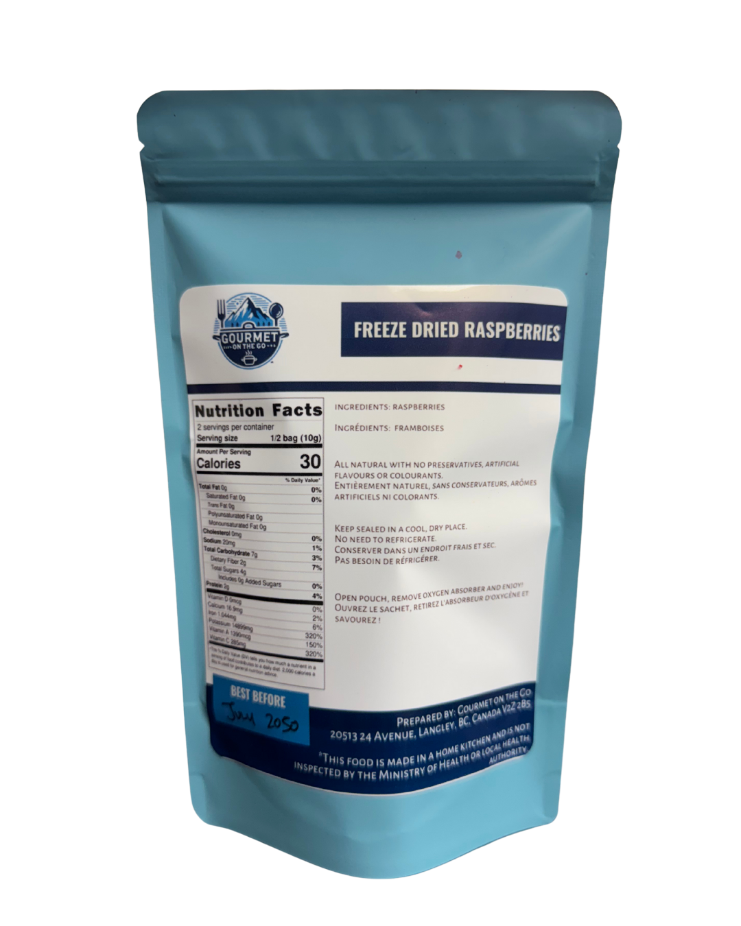 Freeze-Dried Raspberries