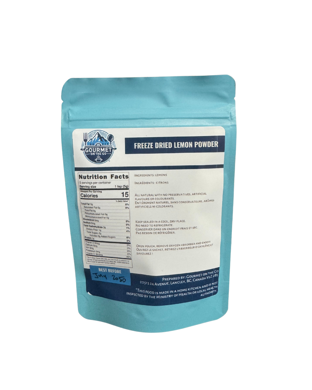 Freeze-dried Lemon Powder