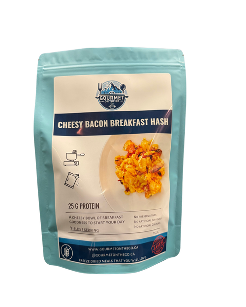 Cheesy Bacon Breakfast Hash