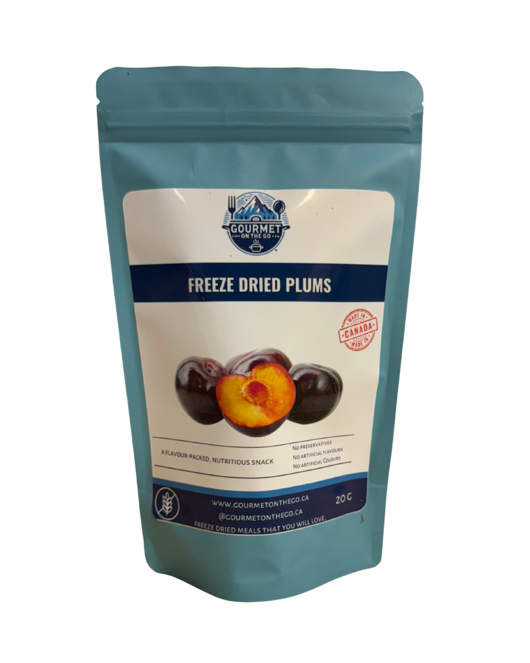 Freeze-Dried Plums