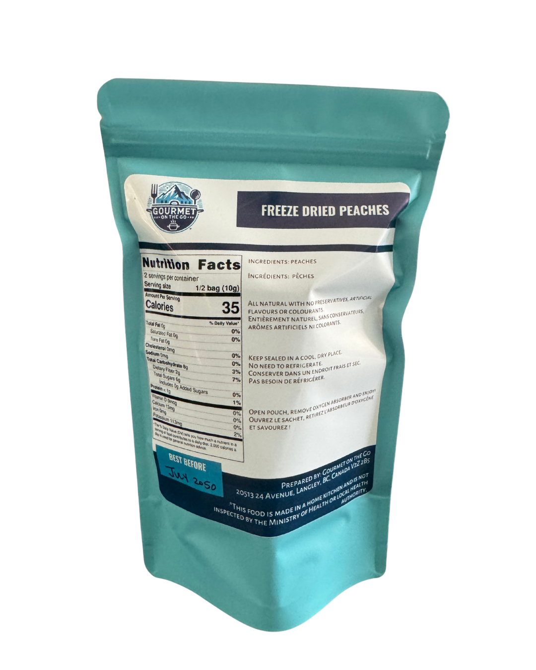 Seasonal Release: Freeze Dried Peaches