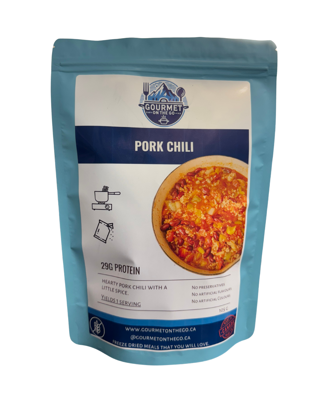 Freeze-Dried Pork Chili